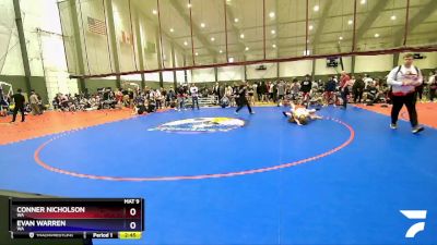 150 lbs Cons. Round 2 - Conner Nicholson, WA vs Evan Warren, WA