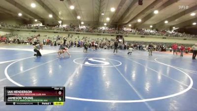 90 lbs Semifinal - Jameson Young, Wentzville Wrestling Federation-AAA vs Ian Henderson, Owensville Kids Wrestling Club-AAA