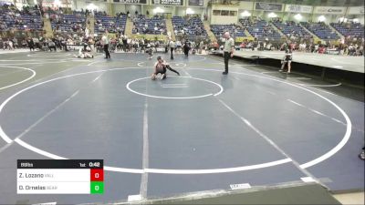 89 lbs Consolation - Zailey Lozano, Valley Bad Boys vs Dominic Ornelas, Bear Creek Junior Wrestling Club