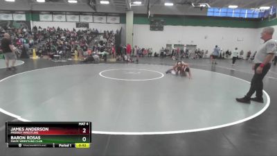 135 lbs Quarterfinal - James Anderson, Prodigy Wrestling vs Baron Rosas, Maize Wrestling Club