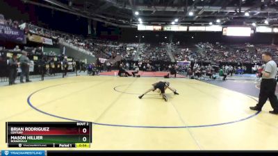 4A 98 lbs Champ. Round 1 - Brian Rodriguez, Century vs Mason Hillier, Bonneville