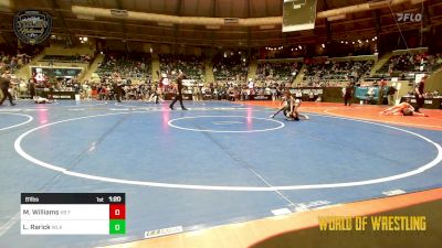 81 lbs Semifinal - Mia Williams, VB Fighthouse vs Laker Nau Rarick, Westlake