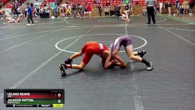 72 lbs Quarterfinal - Jackson Patton, Brecksville vs Leland Reams, JPW