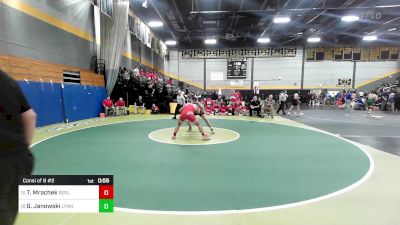 182 lbs Consi Of 8 #2 - Tim Mrachek, Berlin vs Gavin Janowski, Lyman Hall*