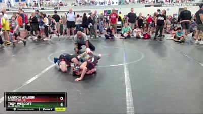 64 lbs Finals (8 Team) - Troy Wescott, Killer Elite vs Landon Walker, Glasgow WA