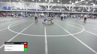 125 lbs Consi Of 16 #2 - Jordan Villareal, Pittsburgh vs Nico Tocci, Air Force Academy