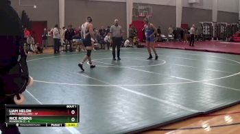 165 lbs Finals (2 Team) - Rice Robins, Muskegon CC vs Liam Helon, John Carroll Univ