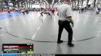 72 lbs Rd# 10- 4:00pm Saturday Final Pool - Adam Hagenbuch, Nauman Green vs Leonydes Peraza, Minion Green