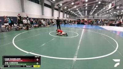 110 lbs Quarterfinal - James Longbine, Wesley Club Wrestling vs Natalie Elizabeth King, Gracie Barra Westchase Wrestling Club