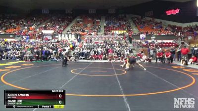 3-2-1A 175 1st Place Match - Aiden Amrein, Hill City vs Gage Lee, Garden Plain