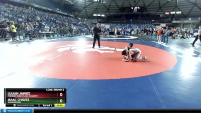 110 lbs Cons. Round 2 - Isaac Chavez, Washington vs Julian Jaimez, Prosser Wrestling Academy