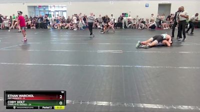 126 lbs Round 2 (6 Team) - Cody Holt, Charlotte Vikings vs Ethan Warchol, Mat Monkeys