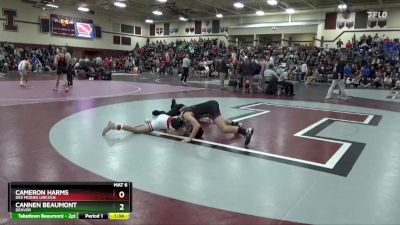 106 lbs Cons. Round 3 - Cameron Harms, Des Moines Lincoln vs Cannen Beaumont, Denver