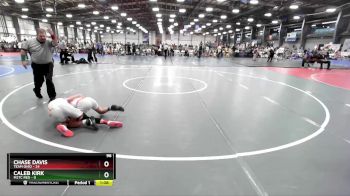 96 lbs Rd# 2 10:30am Friday - Chase Davis, Team Ohio vs Caleb Kirk, M2TC Red