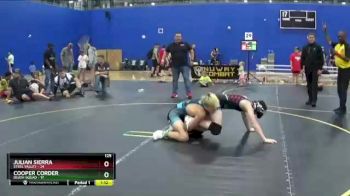 125 lbs Round 5 (6 Team) - Cooper Corder, Death Squad vs Julian Sierra, Steel Valley