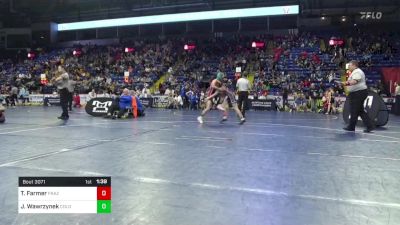 75 lbs Round Of 32 - Tyler Farmer, Frazier vs Jack Wawrzynek, Colonial