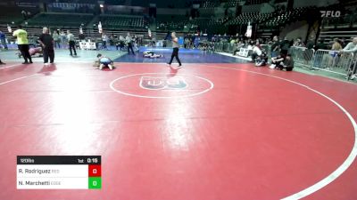 120 lbs Final - Robert Rodriguez, Red Nose Wrestling School vs Nico Marchetti, Edge Wrestling