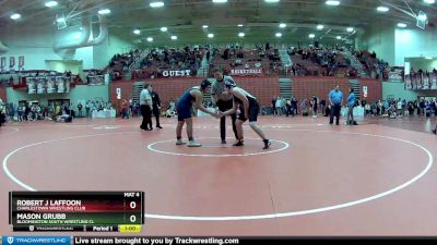 195 lbs Cons. Round 3 - Robert J Laffoon, Charlestown Wrestling Club vs Mason Grubb, Bloomington South Wrestling Cl