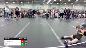 72 lbs Round 8 (10 Team) - Brady Sher, Florida Scorpions vs Morrison Motley, Machine Shed