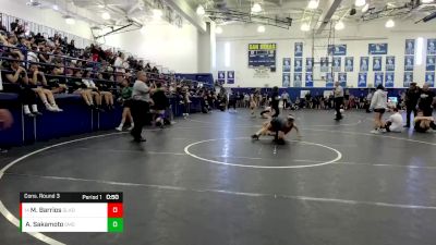 101 lbs Cons. Round 3 - Madelyn Barrios, Gladstone vs Arata Sakamoto, Santa Monica