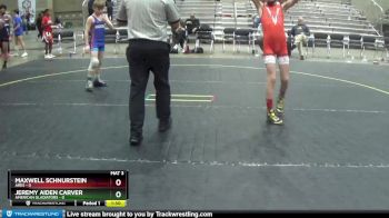 80 lbs Round 4 (6 Team) - Jeremy Aiden Carver, American Gladiators vs Maxwell Schnurstein, Ares