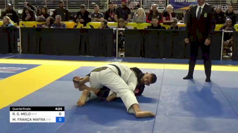 ROMULO D. MELO vs MARCELO FRANÇA MAFRA 2024 Pan Jiu Jitsu IBJJF Championship