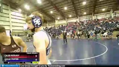 126 lbs Champ. Round 1 - Caleb McElroy, CA vs Kozad Porter, WY