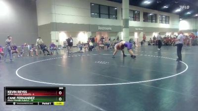 285 lbs Round 4 (6 Team) - Cane Fernandez, Eagle Empire Purple vs Kevin Reyes, NFWA Oakleaf Knights