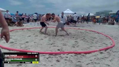 90 lbs Cons. Round 2 - John Parker, Fort Madison Wrestling Club vs Brandon Pfahler, Delaware