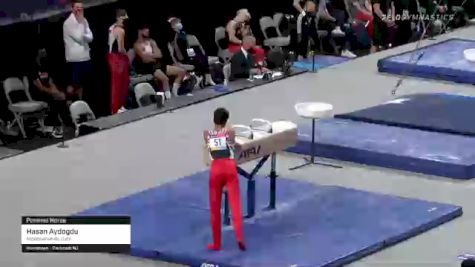 Hasan Aydogdu - Pommel Horse, Meadowlands Gym - 2021 US Championships