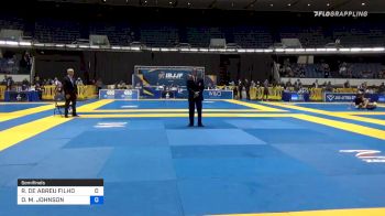 ROBERTO DE ABREU FILHO vs DEVHONTE M. JOHNSON 2019 World IBJJF Jiu-Jitsu No-Gi Championship