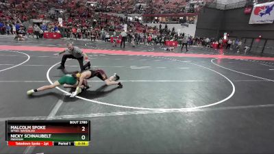 105 lbs Cons. Round 4 - Nicky Schnaubelt, Freedom vs Malcolm Spoke, WYSO- Waterloo