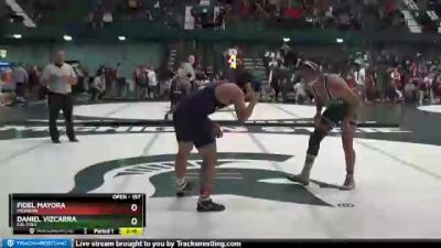 157 lbs Cons. Round 3 - Fidel Mayora, Michigan vs Daniel Vizcarra, Cal Poly