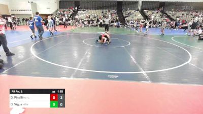 77 lbs Rr Rnd 2 - Daniel Finelli, M2TC Blue vs Owen Vigue, Maine Trappers