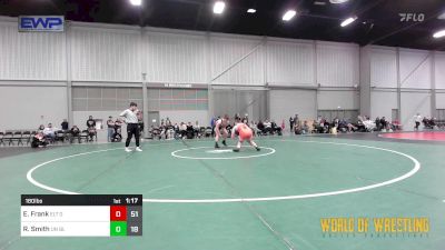 180 lbs Rr Rnd 1 - Eli Frank, Oklahoma Elite 14u Orange vs Ryker Smith, Untouchables 14U Blue