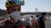 Sepp Kuss Suffering On Wheels And Working For Vingegaard In The GC Battle On Stage 14