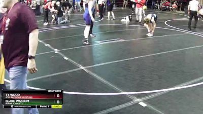 130 lbs Cons. Round 4 - Blake Wassom, Republic County vs Ty Wood, WWC Predator Wrestling