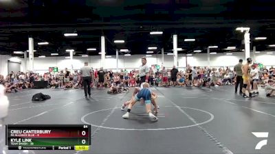 84 lbs Round 7 (8 Team) - Kyle Link, Team Smash vs Creu Canterbury, PA Alliance Blue