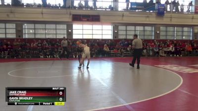 125 lbs Semifinal - Jake Craig, Southern Maine vs Gavin Bradley, Castleton