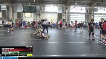 88 lbs Round 3 (6 Team) - Grayson Hostetter, PA Alliance Blue vs Adam Petrov, Rampage