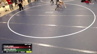 70 lbs Semifinal - Freyda Nelson, Pinnacle Wrestling Club vs Tyler Lyden, Blaine Wrestling Association