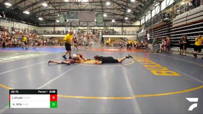 69-79 lbs Semifinal - Kinsley Rife, Palmyra Youth Wrestling Club vs Jody Shuler, Columbus East Wrestling Club