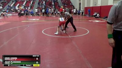 113 lbs Placement (16 Team) - Adam Plaisance, Auburn vs John Junkin, Vestavia Hills