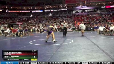 1A-138 lbs Champ. Round 2 - Cael Bridgewater, North Linn vs Wyatt Hawkins, Logan-Magnolia