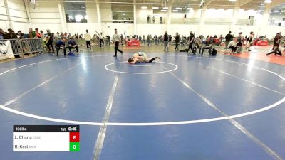 136 lbs Consi Of 8 #1 - Leo Chung, Concord NH vs Brody Kesl, Bristol CT