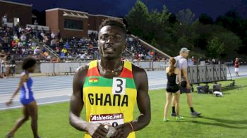 Alex Amankwah Runs Fifth Fastest Time In The World This Year