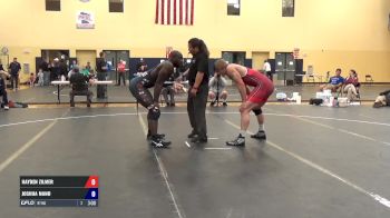 97 kg Semifinal - Hayden Zilmer, Minnesota Storm vs Joshua Manu, Navy-Marine Corps Mat Club