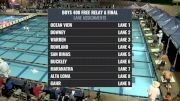CIF-SS Div. 4 Boys 400 Freestyle Relay A-Final