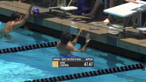 CIF-SS Div. 2 Boys 100 Freestyle A-Final