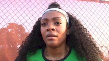 Deajah Stevens on ups and downs for Oregon this weekend